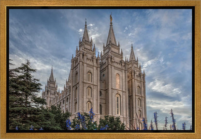 Salt Lake City Utah Temple House of Holiness Gallery Wrap