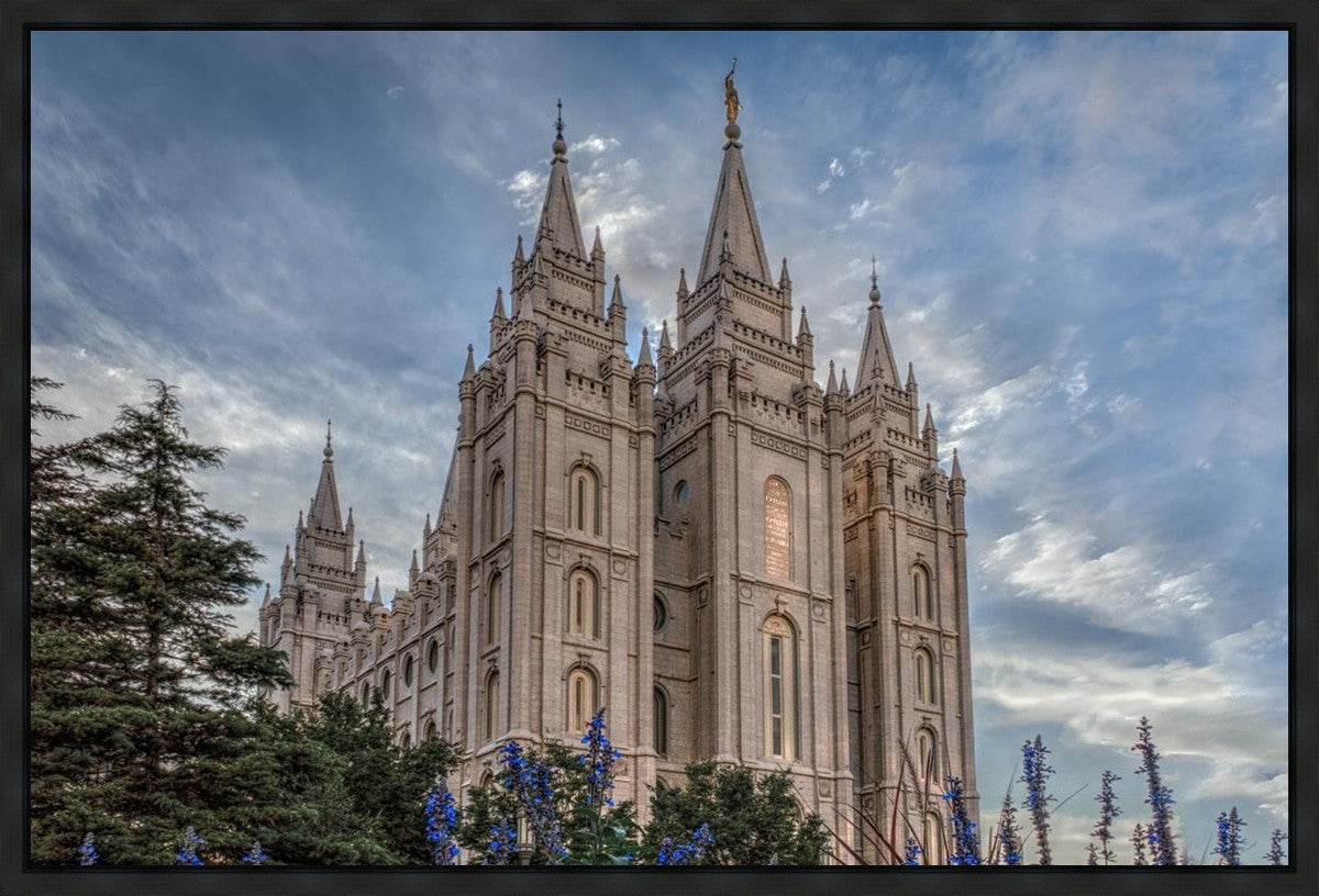 Salt Lake City Utah Temple House of Holiness Gallery Wrap