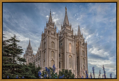 Salt Lake City Utah Temple House of Holiness Gallery Wrap