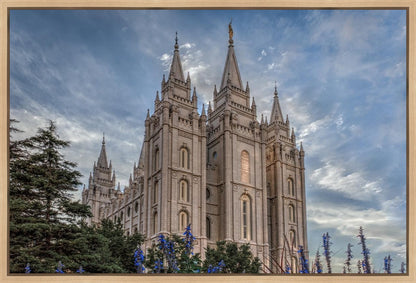 Salt Lake City Utah Temple House of Holiness Gallery Wrap