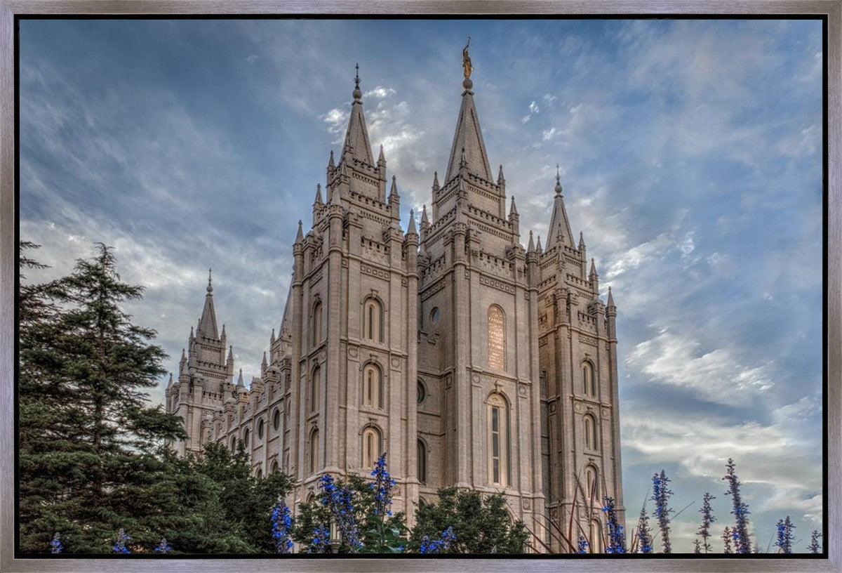 Salt Lake City Utah Temple House of Holiness Gallery Wrap