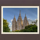 Salt Lake City Utah Temple In His Light