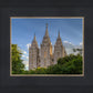 Salt Lake City Utah Temple In His Light