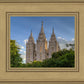 Salt Lake City Utah Temple In His Light