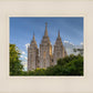 Salt Lake City Utah Temple In His Light