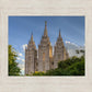 Salt Lake City Utah Temple In His Light