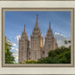 Salt Lake City Utah Temple In His Light