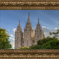 Salt Lake City Utah Temple In His Light