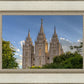 Salt Lake City Utah Temple In His Light