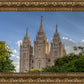 Salt Lake City Utah Temple In His Light