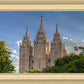 Salt Lake City Utah Temple In His Light