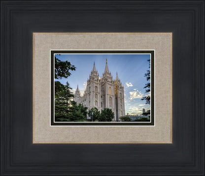 Salt Lake City Utah Temple Rays of Light