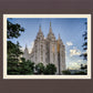 Salt Lake City Utah Temple Rays of Light