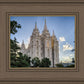 Salt Lake City Utah Temple Rays of Light