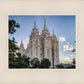 Salt Lake City Utah Temple Rays of Light