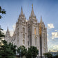 Salt Lake City Utah Temple Rays of Light