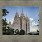 Salt Lake City Utah Temple Rays of Light