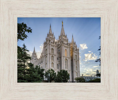 Salt Lake City Utah Temple Rays of Light