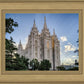 Salt Lake City Utah Temple Rays of Light