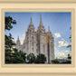 Salt Lake City Utah Temple Rays of Light