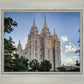 Salt Lake City Utah Temple Rays of Light