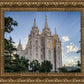 Salt Lake City Utah Temple Rays of Light