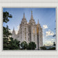 Salt Lake City Utah Temple Rays of Light