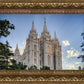 Salt Lake City Utah Temple Rays of Light