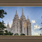 Salt Lake City Utah Temple Rays of Light