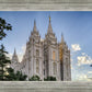 Salt Lake City Utah Temple Rays of Light