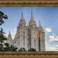 Salt Lake City Utah Temple Rays of Light