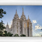 Salt Lake City Utah Temple Rays of Light