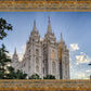 Salt Lake City Utah Temple Rays of Light