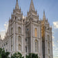 Salt Lake City Utah Temple Rays of Light Portrait