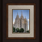 Salt Lake City Utah Temple Rays of Light Portrait