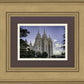 Salt Lake City Utah Temple Rays of Light Portrait