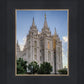 Salt Lake City Utah Temple Rays of Light Portrait