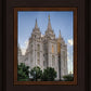 Salt Lake City Utah Temple Rays of Light Portrait