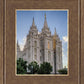 Salt Lake City Utah Temple Rays of Light Portrait