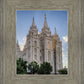 Salt Lake City Utah Temple Rays of Light Portrait