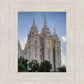 Salt Lake City Utah Temple Rays of Light Portrait