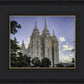 Salt Lake City Utah Temple Rays of Light Portrait