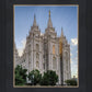 Salt Lake City Utah Temple Rays of Light Portrait