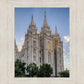 Salt Lake City Utah Temple Rays of Light Portrait