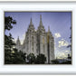 Salt Lake City Utah Temple Rays of Light Portrait