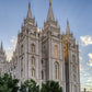 Salt Lake City Utah Temple Rays of Light Portrait