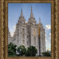 Salt Lake City Utah Temple Rays of Light Portrait