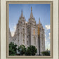 Salt Lake City Utah Temple Rays of Light Portrait