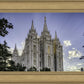 Salt Lake City Utah Temple Rays of Light Portrait