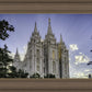 Salt Lake City Utah Temple Rays of Light Portrait